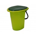 Ведро-туалет 17л салатовый ING30001  *7 Ведро-туалет 17л салатовый ING30001  *7