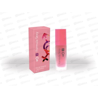 Formula Sexy №9 с феромонами, туалетная вода 30мл женская 24 М Formula Sexy №9 с феромонами, туалетная вода 30мл женская 24 М