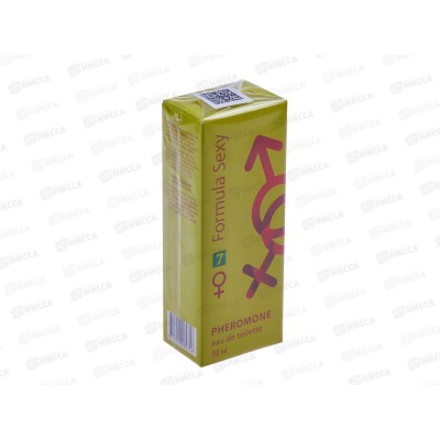 Formula Sexy №7 с феромонами, туалетная вода 30мл женская 24 М Formula Sexy №7 с феромонами, туалетная вода 30мл женская 24 М