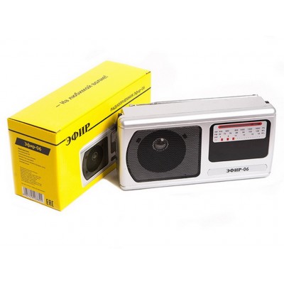 РАДИОПРИЕМНИК Эфир-06 (FM, 2*D, 220В)
