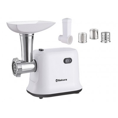 Мясорубка SA-6420SW 1500Вт реверс+комплект насадок Мясорубка SA-6420SW 1500Вт реверс+комплект насадок