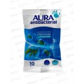 АУРА платочки носовые влажные антибактериальные 10шт *26 26999 АУРА платочки носовые влажные антибактериальные 10шт *26 26999