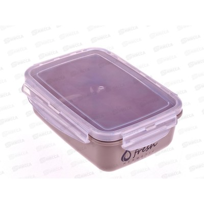 Емкость для продуктов "ФРЕШ" герметичный 0,8л Капучино М1422 *15 Емкость для продуктов "ФРЕШ" герметичный 0,8л Капучино М1422 *15