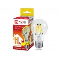 Лампа светодиодная IN HOME LED-A60-deco 11Вт E27 3000К 990Лм *50