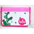 Пенал ПЧЕЛКА 1отделение,Цветуший кактус,печать на ткани,130*200, ПО-60 *30