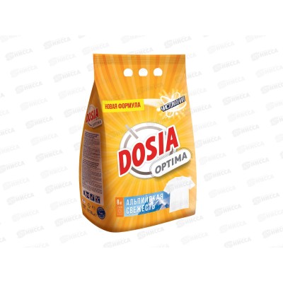 ДОСЯ Матик стиральный порошок 8,0 OPTIMA Альпийская свежесть *2 ДОСЯ Матик стиральный порошок 8,0 OPTIMA Альпийская свежесть *2