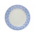 Тарелка мелкая 20см Синий орнамент 1029007 Тарелка мелкая 20см Синий орнамент 1029007
