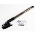 Ручка гелевая SILWERHOF ADVANCE (026158-02) 0,5мм, черная*12/432