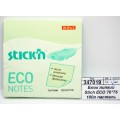 Блок липкий Stich ECO 76*76 100л пастель зеленый 21748 *12