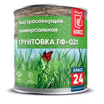 Грунтовка ГФ-021красно-коричневый 1,9кг Класс-24 *6