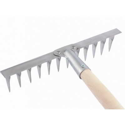 Грабли витые 10-ти зубые, нержавеющая сталь, с черенком 1 сорта, ГВ-10 *10 Грабли витые 10-ти зубые, нержавеющая сталь, с черенком 1 сорта, ГВ-10 *10