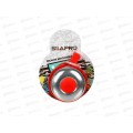 Звонок велосипедный SILAPRO нажимной Панцирь 195-024 г Звонок велосипедный SILAPRO нажимной Панцирь 195-024 г