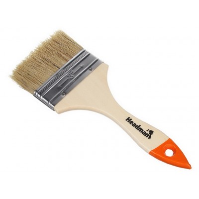 Кисть малярная Headman &quotБейсик&quot 3&quot натуральная щетина 75мм 682-006 г *12
