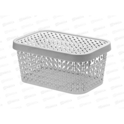 Коробка 1,5л ПИРУЛА с крышкой Смоки М2347 *16 Коробка 1,5л ПИРУЛА с крышкой Смоки М2347 *16