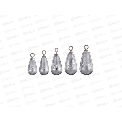 Набор грузов AZOR FISHING Колокол 3шт 141-015 г Набор грузов AZOR FISHING Колокол 3шт 141-015 г