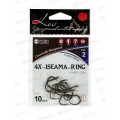 Крючок KOI &quot4X-ISEAMA-RING&quot р.2 (INT)/12 (AS) цвет BN