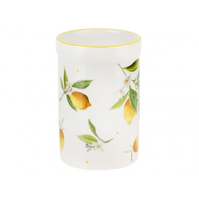 Подставка для столовых приборов Лимоны 8,5*8,5*13см п/у  *48