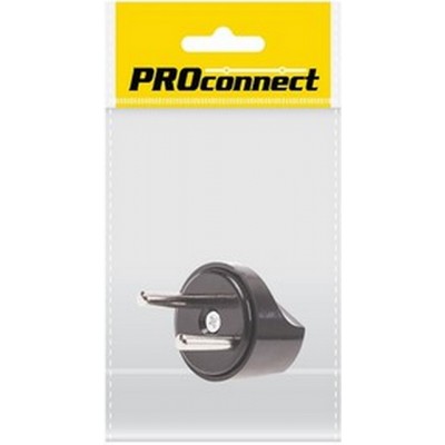 Переходник-адаптер PROconnect &quotПИТЕР&quot черный, в индивидуальной упаковке, 11-1067-9 *50