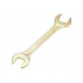 Ключ рожковый 19*22мм Rexant, желтый цинк, 12-5831-2