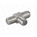 Разъем F накручивающий для RG-6 тройник, PROconnect, 05-4204-4  *10/50