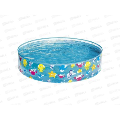 Бассейн 55028 (122*25см) 277л Fill 'N Fun Sparking Sea Bestway *6 Бассейн 55028 (122*25см) 277л Fill 'N Fun Sparking Sea Bestway *6