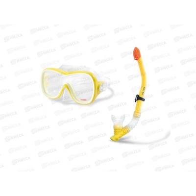 Набор для плавания 55647 8+ (маска,трубка) INTEX Набор для плавания 55647 8+ (маска,трубка) INTEX