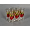 Набор стаканов &quotОда&quot (Полезная малина) 230мл 6шт. *6 1256-6