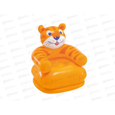 Кресло надувное 68556 Животные (65х64х75см), от 3-8лет INTEX  *12