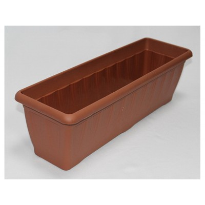 Ящик балконный 11л с дренажной решеткой (705х155х150мм) терракотовый *20 Ящик балконный 11л с дренажной решеткой (705х155х150мм) терракотовый *20