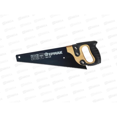 Ножовка по дереву &quotЕрмак&quot 350мм деревянная ручка 663-128 г