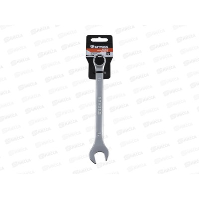 Ключ рожково-накидной 16мм матовый ЕРМАК 736-057 г