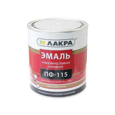 ЭМАЛЬ ЛАКРА ПФ-115 Ярко-зел 2,8кг *6  ДО 04.27.