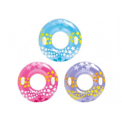 Круг надувной 59256 с ручками от 9-ти лет INTEX Круг надувной 59256 с ручками от 9-ти лет INTEX