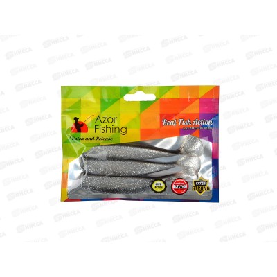 Приманка AZOR FISHING мягкая Виброхвост 4,5 3шт 145-083 г Приманка AZOR FISHING мягкая Виброхвост 4,5 3шт 145-083 г