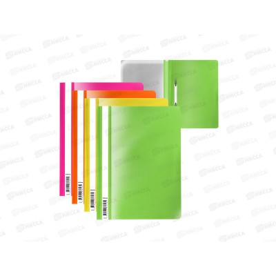 Скоросшиватель EK Fizzy Neon А4 ассорти 50030*20 Скоросшиватель EK Fizzy Neon А4 ассорти 50030*20