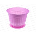 Кашпо Ангара 4,5л розовый Ангарск *10 Кашпо Ангара 4,5л розовый Ангарск *10