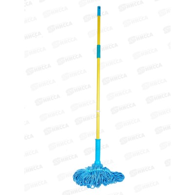 Швабра твист "Мамонтенок" микрофибра не телескопическая ручка  KD-8200 Швабра твист "Мамонтенок" микрофибра не телескопическая ручка  KD-8200