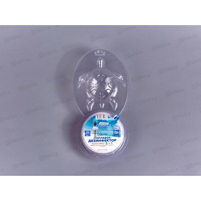 Дезинфицирующее средство-поплавок медленный хлор Комплекс Agualeon в таблетках 200г *8