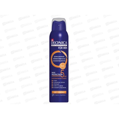 Антиперспирант Deonica мужской 200мл 5 Protection *6 Антиперспирант Deonica мужской 200мл 5 Protection *6