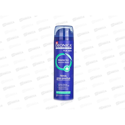Deonica For men Пена для бритья мужская Для чувствительной кожи 240мл *6 Deonica For men Пена для бритья мужская Для чувствительной кожи 240мл *6