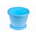 Кашпо Селенга 3л голубой Ангарск *15 Кашпо Селенга 3л голубой Ангарск *15