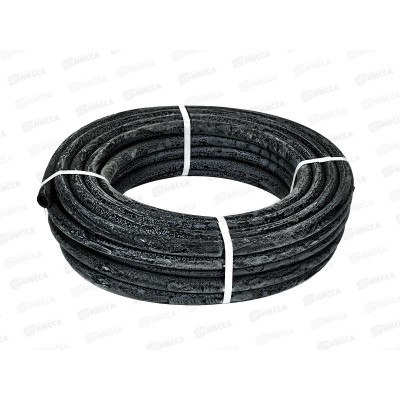 Шланг поливочный резиновый Rubber стенка-3мм,  18мм 25м армированный
