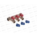 Коллектор резьбовой с шаровыми кранами FМ 3/4x3/4x1/2x3, Aqualink, 02425 *2/20 Коллектор резьбовой с шаровыми кранами FМ 3/4x3/4x1/2x3, Aqualink, 02425 *2/20