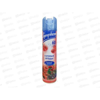 Symphony освежитель воздуха 300см3 Сочные ягоды (N) *6 Symphony освежитель воздуха 300см3 Сочные ягоды (N) *6