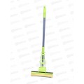 Швабра отжимная &quotУмничка&quot ЭКОНОМ 1ролик телескопическая ручка KWL10207  МП