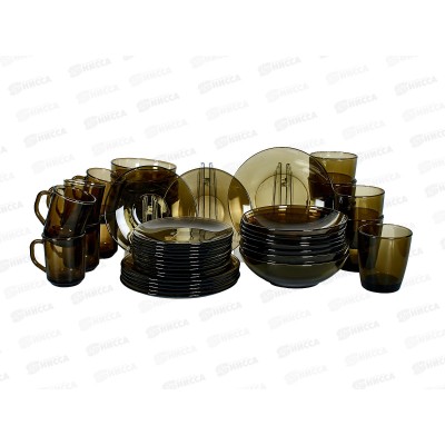 Набор столовый 44предмета "BASILICO" дымка 62079 *1 Набор столовый 44предмета "BASILICO" дымка 62079 *1