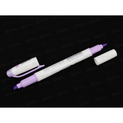 Артмаркер Hatber Mildtone Pastel, двухсторонний сиреневый  060864*12  Артмаркер Hatber Mildtone Pastel, двухсторонний сиреневый  060864*12
