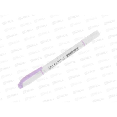 Артмаркер Hatber Mildtone Pastel, двухсторонний сиреневый 060864*12 Артмаркер Hatber Mildtone Pastel, двухсторонний сиреневый 060864*12