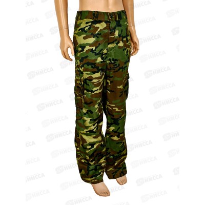 Брюки мужские "Захват" (56-58, 182-188) камуфляж "Нато" ткань: Грета