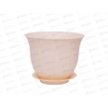 Кашпо Ангара 9л бежевый Ангарск *5 Кашпо Ангара 9л бежевый Ангарск *5